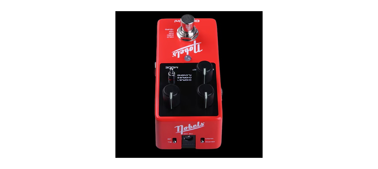 Nobels CHO-Mini WATCHLIST OFFER Mono/Stereo Chorus/Flanger Tap Tempo, Selectable True Or Buffered Bypass