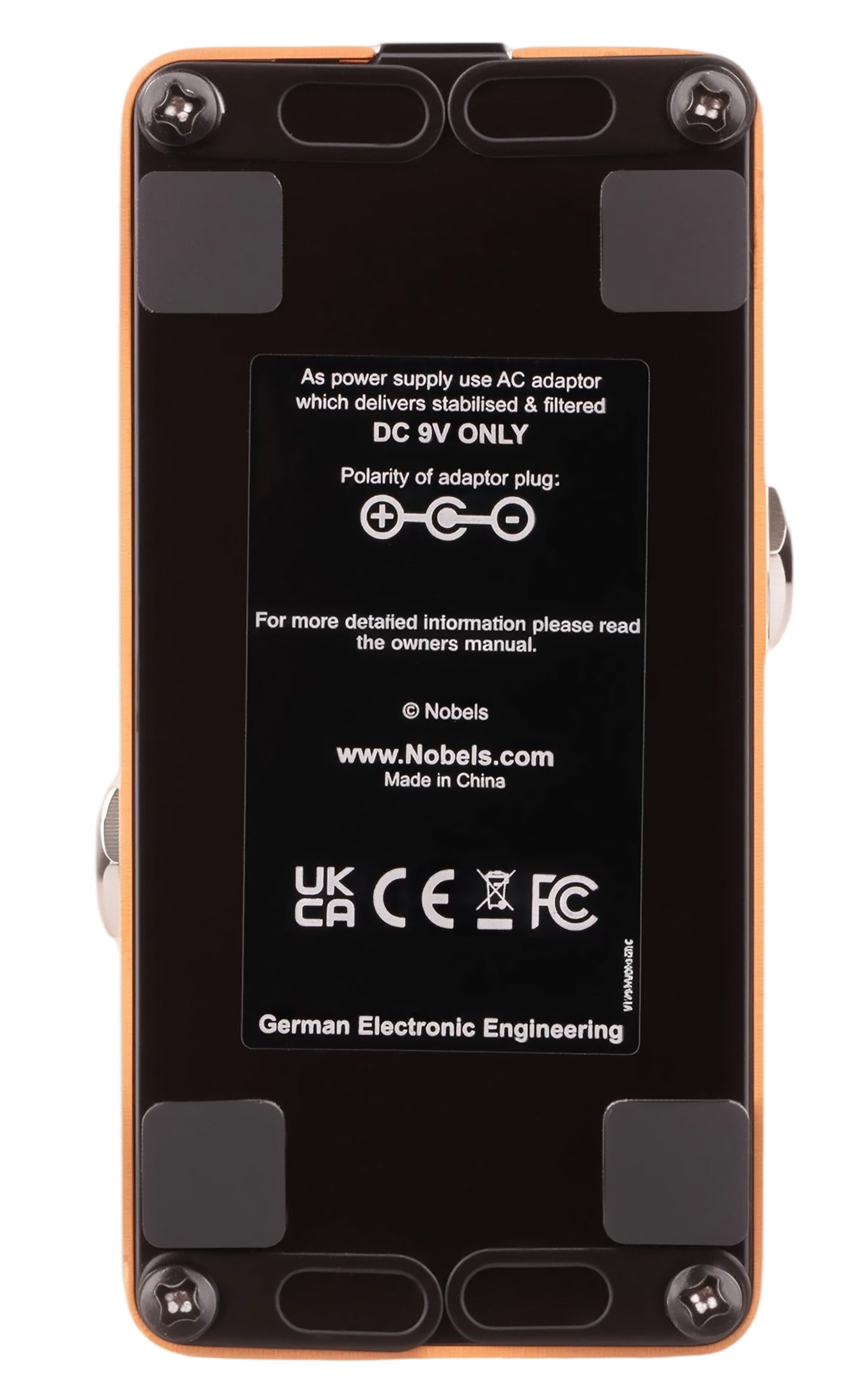 Nobels MOD-mini WATCHLIST OFFER Tremolo Phaser & U-Vibe + Tap Tempo, Mono Or Wide Stereo Spread