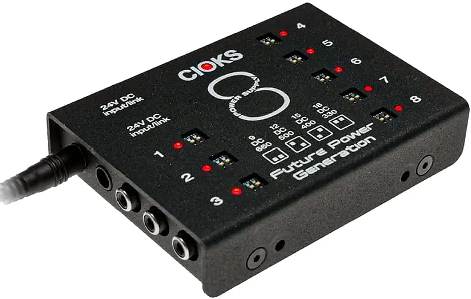 CIOKS SuperPower Bundle DC7+8+2GRIP(WATCHLIST OFFER) GRIP=Brackets For Mounting To Pedaltrain Pedalboards!