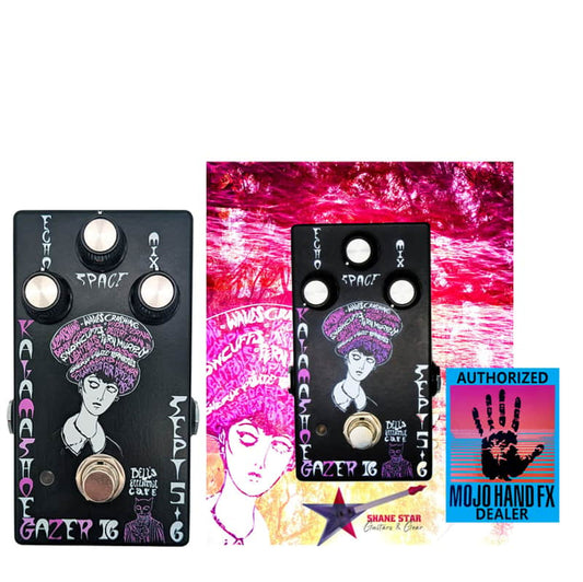 Mojo Hand FX Reverb/Delay(WATCHLIST OFFER)Kalamashoegazer Echo Gaze Voiced For Shoegaze & Dream Pop🎶Artwork from Kalamashoegazer 2025!