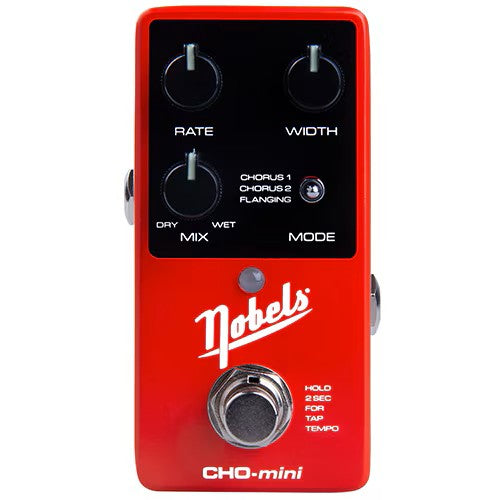 Nobels CHO-MINI + MOD-MINI Bundle(WATCHLIST OFFER)Stereo, Tap Tempo, Phaser, Flanger, U-Vibe, Chorus, Tremolo!