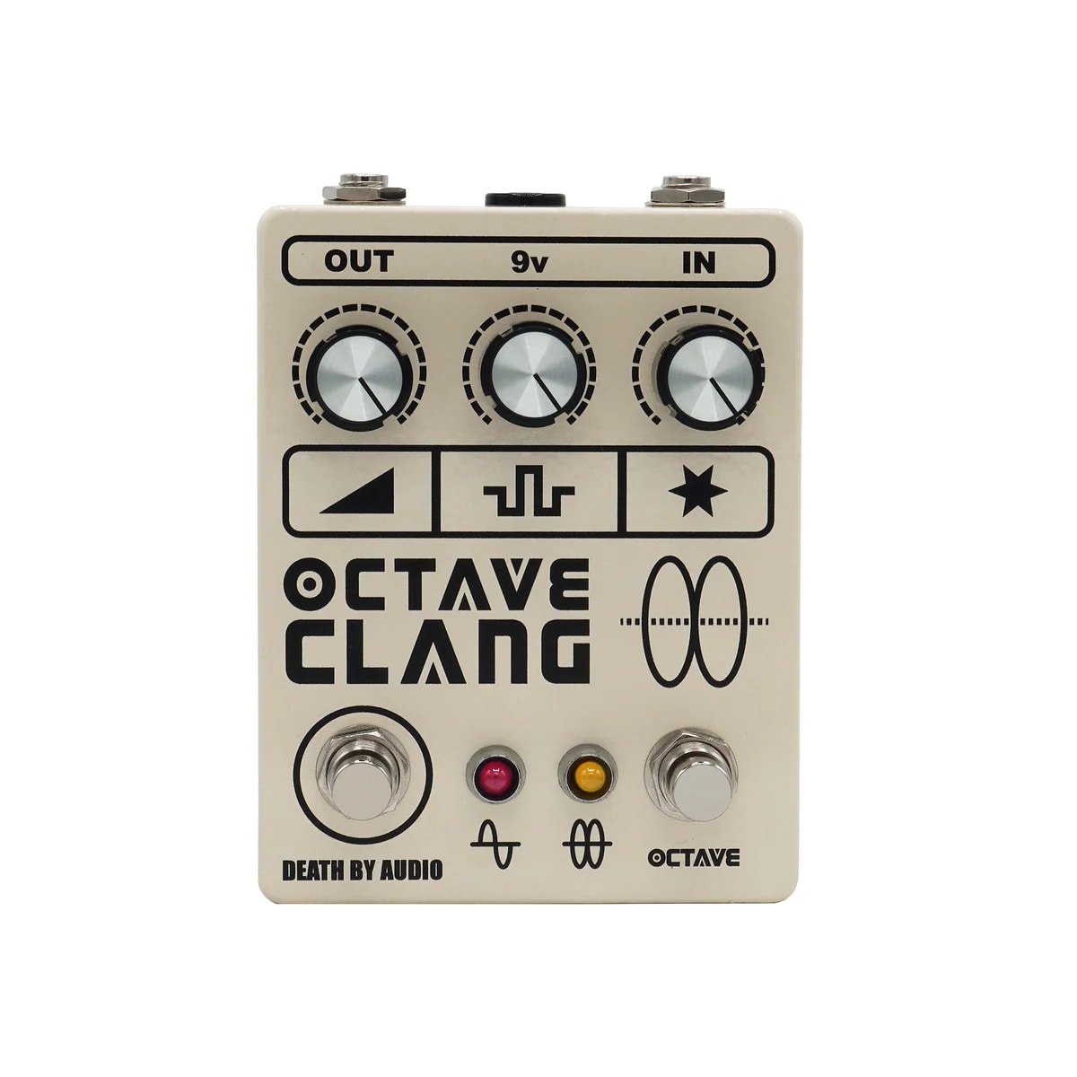 Death By Audio Octave Clang V2 Sculpt Visceral Octave Scrapes, Ground-Shaking Distortion & Discordant Ringing Drones!