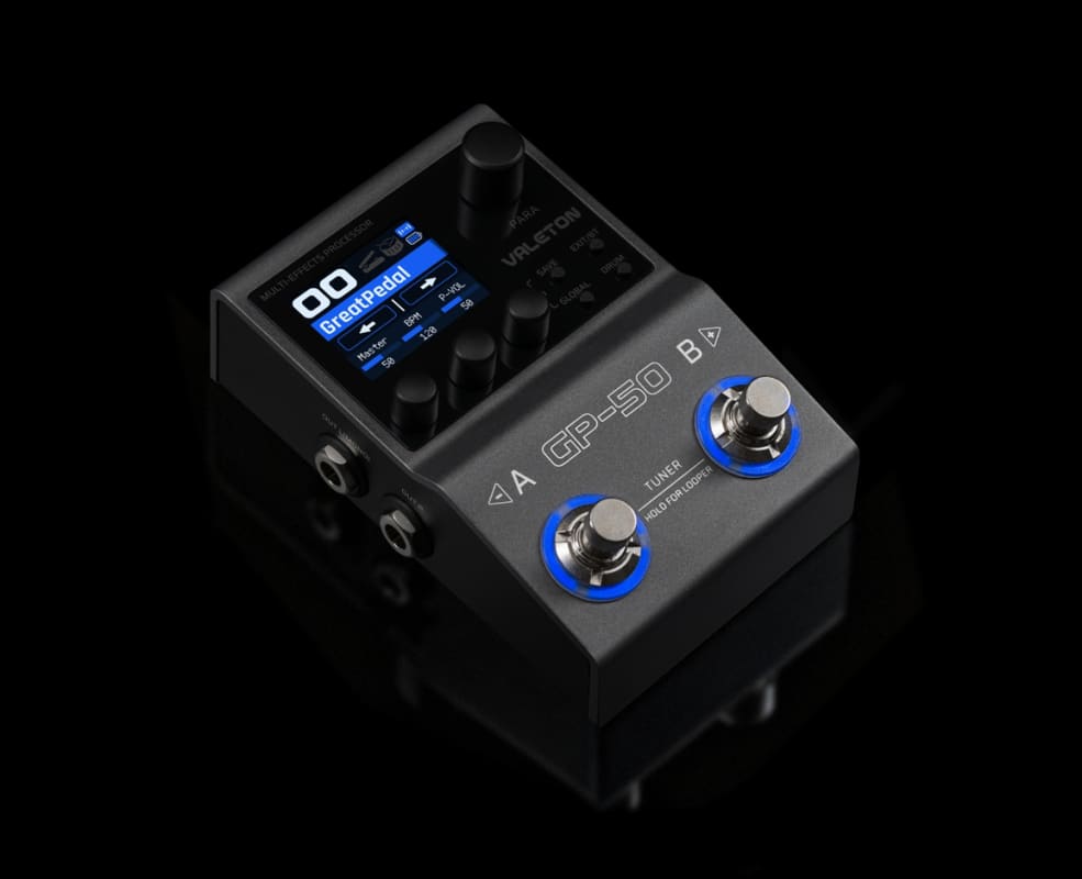 Valeton GP-50 NOW IN STOCK Compact Multi-Effects Processor/NAM & IR Loader 100 High-Quality Effects