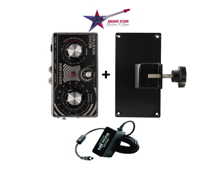 Death By Audio Echo Master With Mic Stand Clip & Power Supply Included🎙Vocal PreAmp And Delay