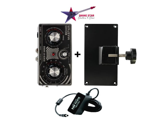 Death By Audio Echo Master With Mic Stand Clip & Power Supply Included🎙Vocal PreAmp And Delay