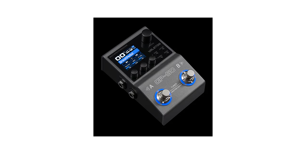 Valeton GP-50+M-Vave Midi Controller Bundle! Compact Multi-Effects Processor/NAM & IR Loader 100 High-Quality Effects + Chocolate Plus Midi Controller