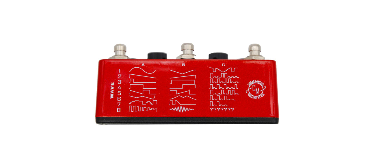 Cusack Tap-A-Whirl V4! (WATCHLIST OFFER) Tap Tempo Tremolo! 24 Waveforms, Full Stereo Signal Path, Digital Presets, Speed Brake, Phase Control!