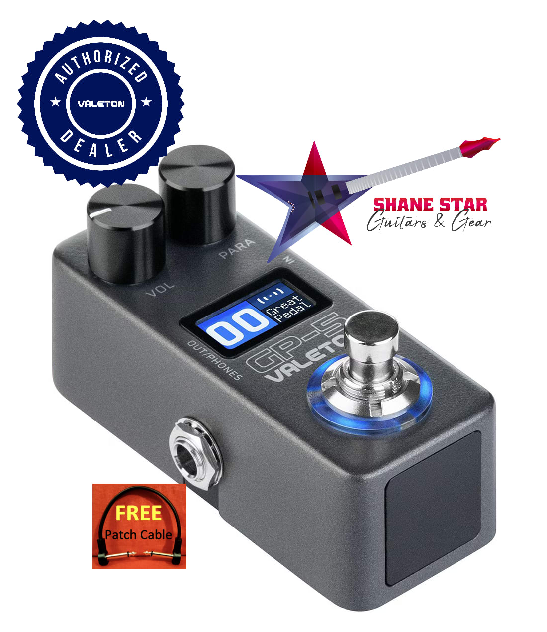 Valeton GP-5 Compact Multi-Effects Snap Tone & IR Loader