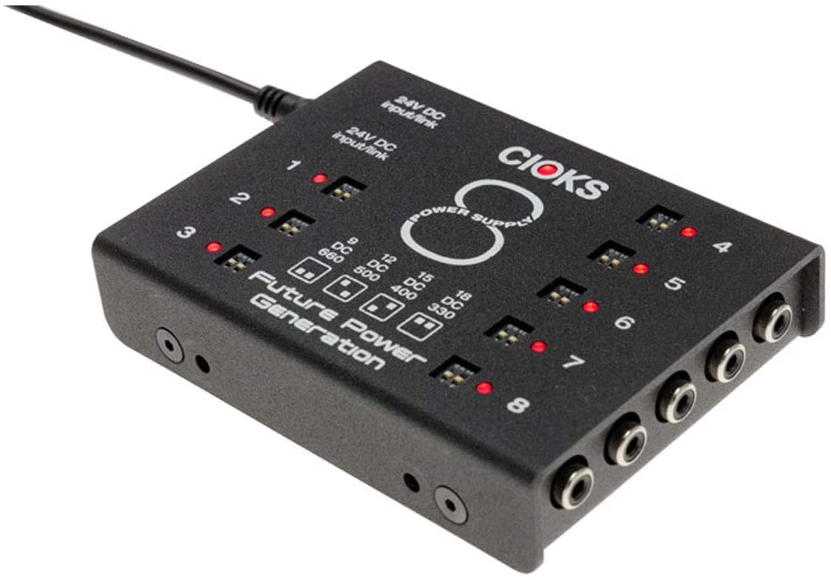 CIOKS C8e Pedal Power Expansion WATCHLIST OFFER! Expand Your DC7⚡Switchable Outputs:9,12,15,18Volts +Cables