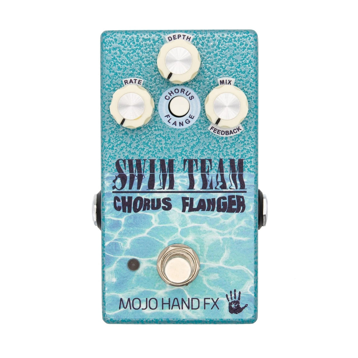 Mojo Hand FX SWIM TEAM🏊‍♂️Chorus/Flanger Pedal! Quad Chorus Design+Flanger,Push Button Select"Swimmy SoundFX"