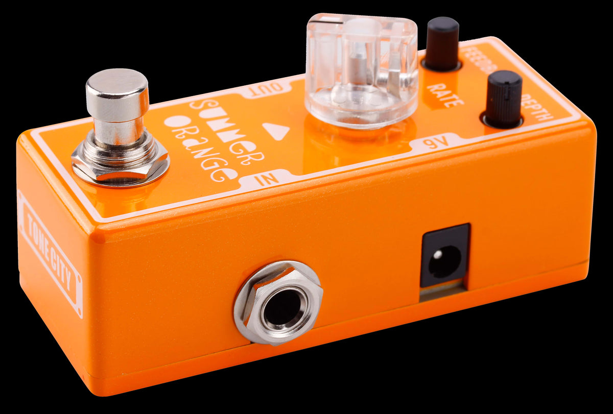 Tone City Phaser Summer Orange  Classic Four-Stage Phase MOSFET Triode!
