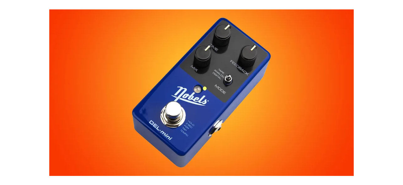 Nobels DEL-mini Delay WATCHLIST OFFER Mono/Stereo Tape, Analog, Digital + Tap Tempo! A Wealth Of Sonic Possibilities, Far Beyond Its Modest Size!