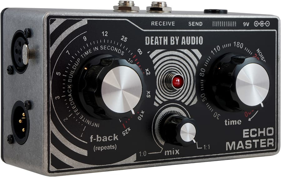 Death By Audio Echo Master With Mic Stand Clip & Power Supply Included🎙Vocal PreAmp And Delay