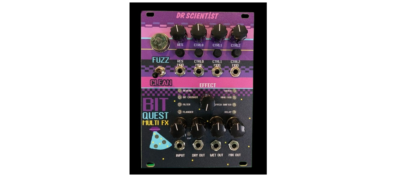 Dr. Scientist Eurorack Bitquest(WATCHLIST OFFER)🎛Module Featuring 8 Fun And Adventurous Patches!