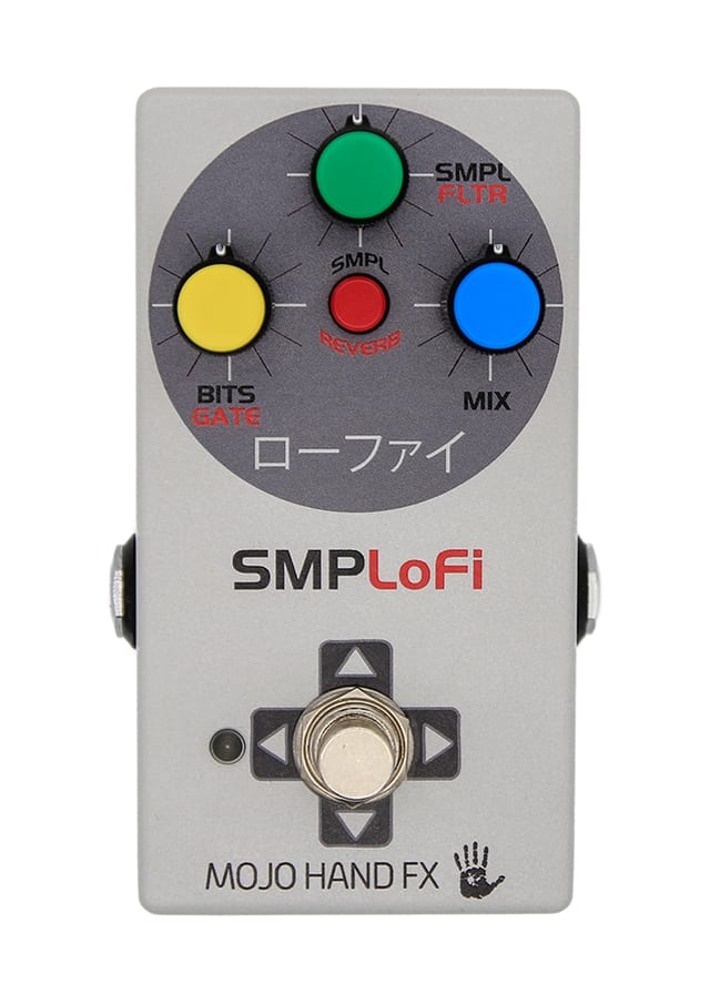 Mojo Hand FX SMPLoFi Retro Degrader Pedal Sample Rate & Gated Bit Crushed Reverb Programs