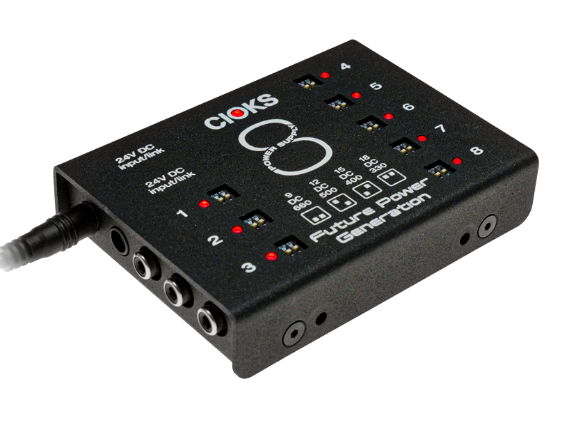 CIOKS C8e Pedal Power Expansion WATCHLIST OFFER! Expand Your DC7⚡Switchable Outputs:9,12,15,18Volts +Cables