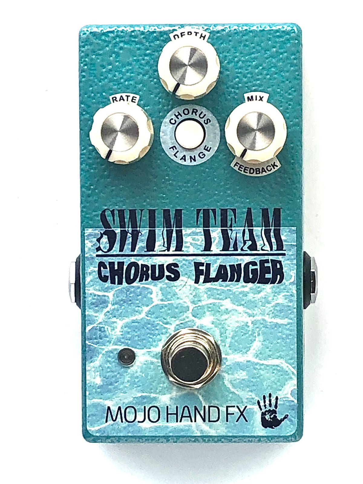 Mojo Hand FX SWIM TEAM🏊‍♂️Chorus/Flanger Pedal! Quad Chorus Design+Flanger,Push Button Select"Swimmy SoundFX"