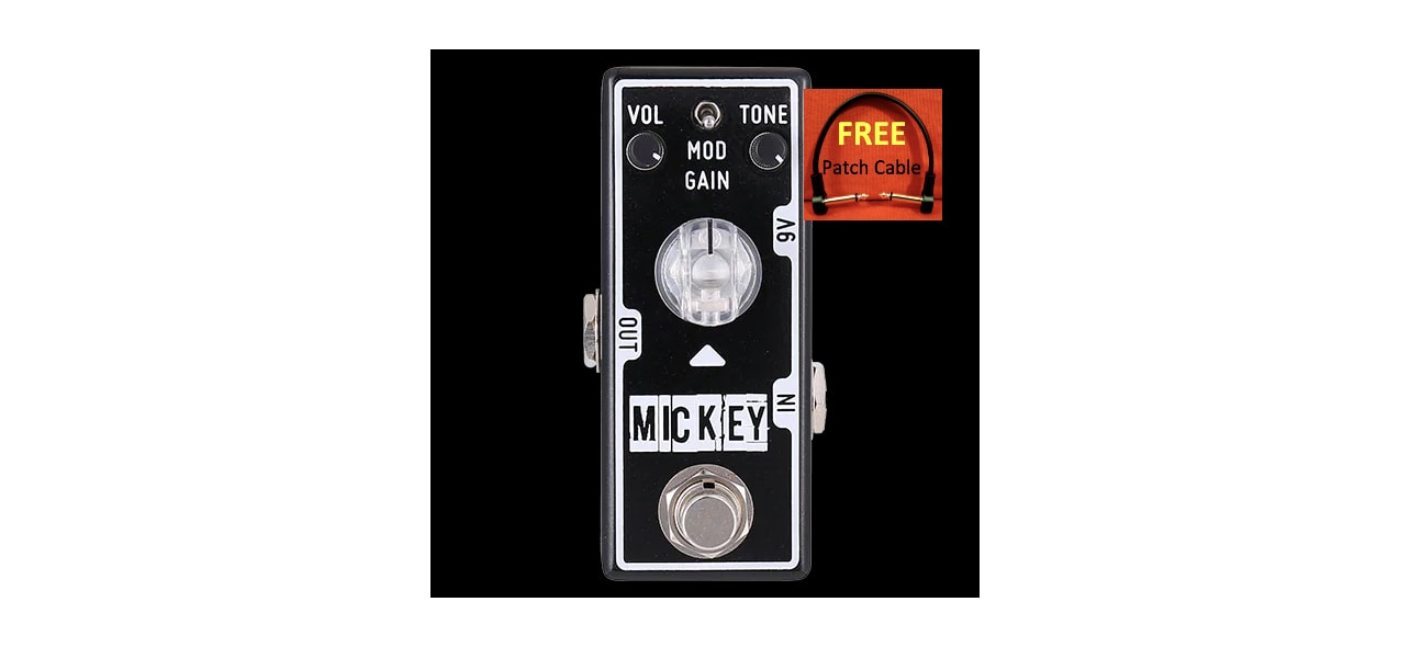 Tone City Mickey(RAT)⚡Distortion. Classic 'Rodent'-Style High-Gain Distortion!