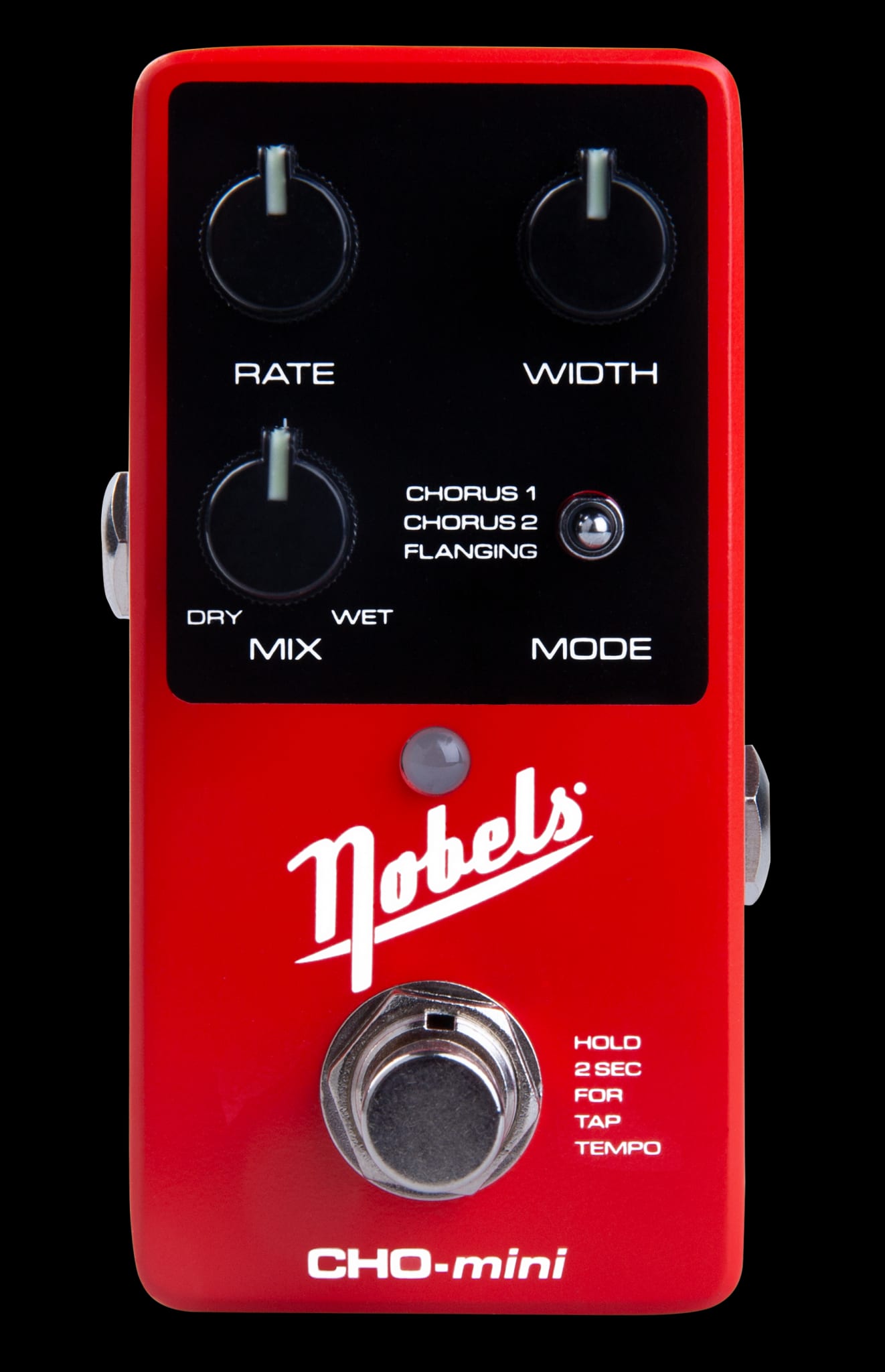 Nobels CHO-Mini WATCHLIST OFFER Mono/Stereo Chorus/Flanger Tap Tempo, Selectable True Or Buffered Bypass