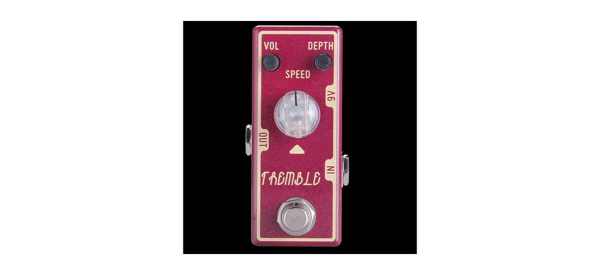 Tone City Tremble Tremolo Like The Legendary Vintage Fender Style Built-In Tremolo Units🎶Gentle Warble To Choppy Staccato-Style Pulses