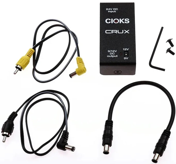 CIOKS CRUX Power Supply WATCHLIST OFFER!  For Quad Cortex, Line 6 HX & More! The Ultimate Add-On To CIOKS DC7 To Power Up 9Volt Or 12Volt Multi-Effects Pedals