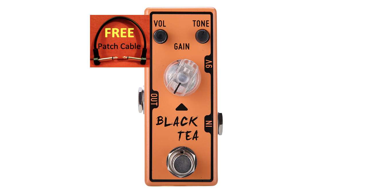 Tone City Black Tea🔊VOX British-Flavored Overdrive VOX AC-30 Style! Sugar-Coated Overdrive Like Valve Amps From The Sixties!