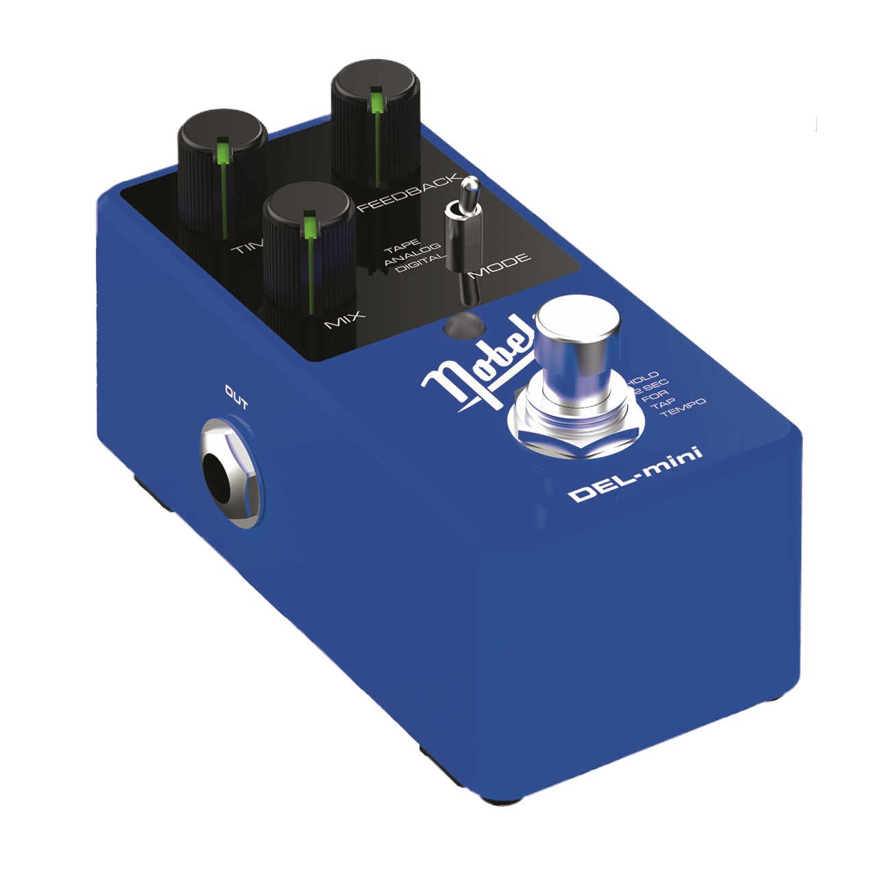 Nobels DEL-mini Delay WATCHLIST OFFER Mono/Stereo Tape, Analog, Digital + Tap Tempo! A Wealth Of Sonic Possibilities, Far Beyond Its Modest Size!