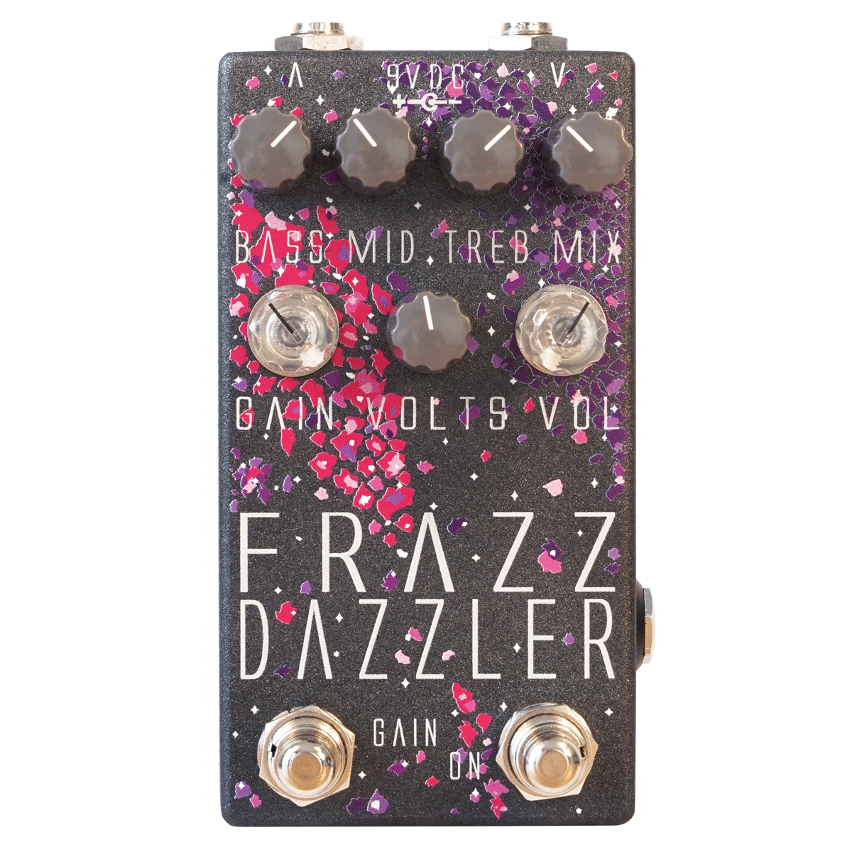 Dual Channel Fuzz Pedal! Dr. Scientist Frazz Dazzler V2 Premium Wide Range Fuzz Tones+3 Band EQ
